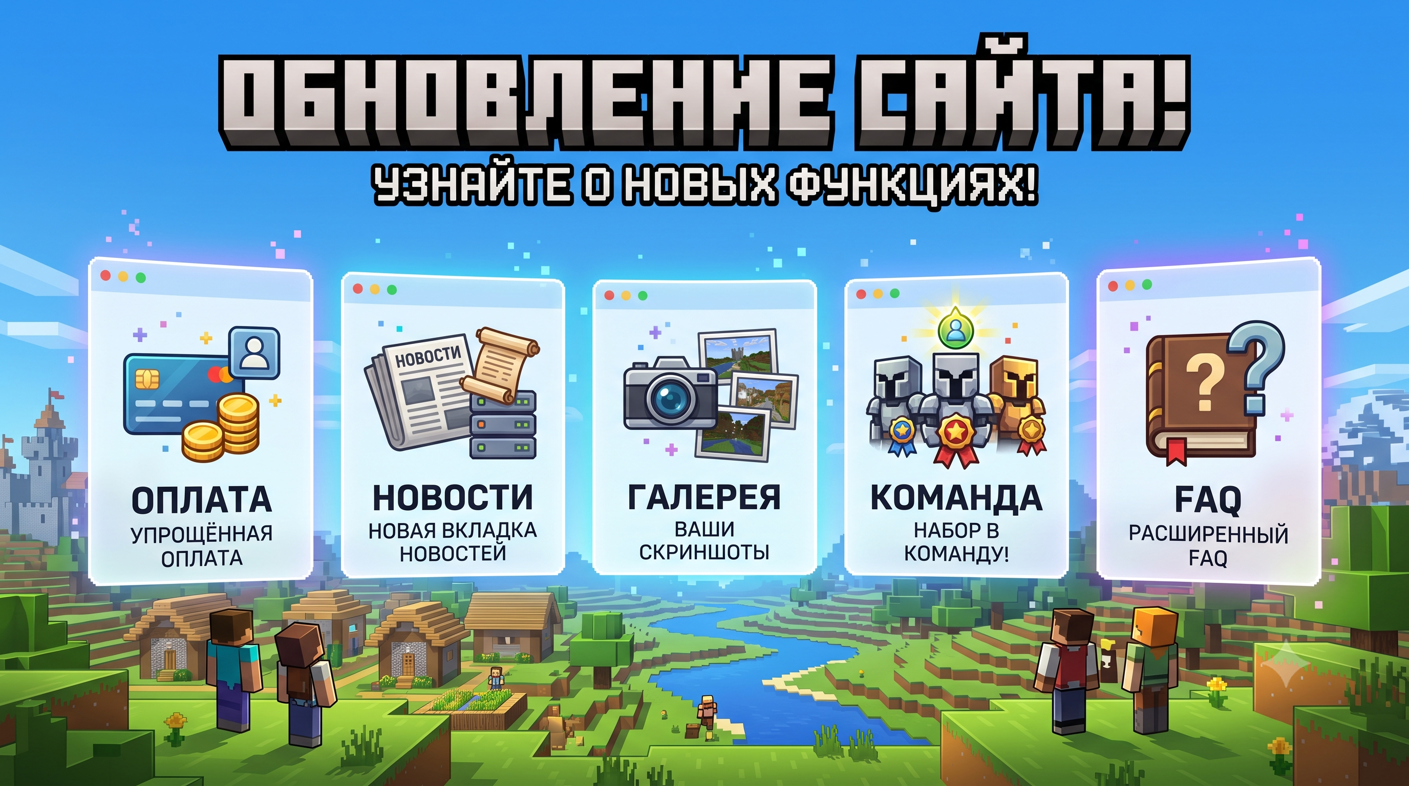 Большое обновление сайта: новости, вакансии, галерея и не только
